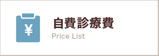 自費診療費 Price List